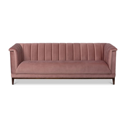 Park Hill Collection La Boheme Moira Rose Velvet Sofa - EFS26071