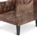 Lovecup Larkin Tufted Leather Club Chair L166 - 40834421031010