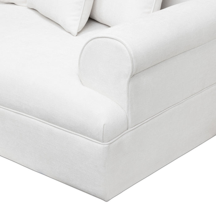 Lovecup Estate Sofa, Captiva White L678 - 40834436923490