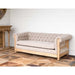 Lovecup Hillshire Washed Gray Tufted Sofa L664 - 29449344516194