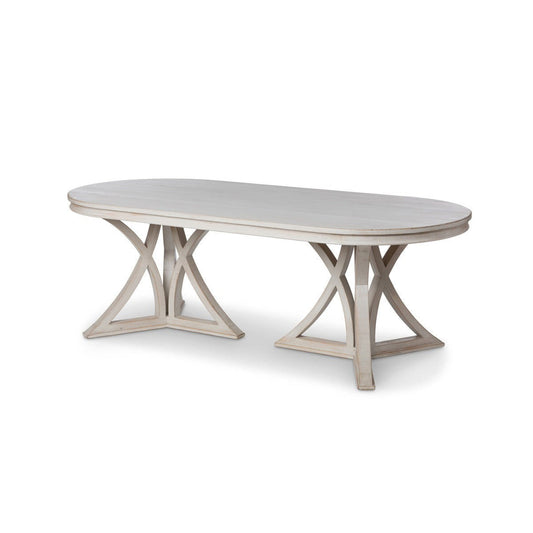 Park Hill Collections Coastal Cottage Delray Oval Dining Table -  EFT20117