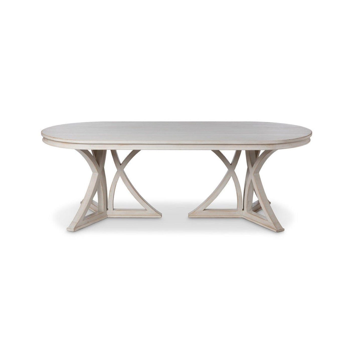 Park Hill Collections Coastal Cottage Delray Oval Dining Table -  EFT20117