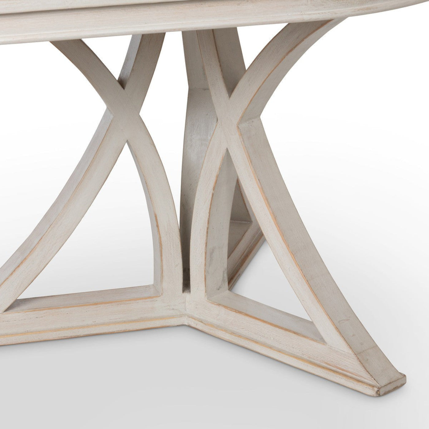 Park Hill Collections Coastal Cottage Delray Oval Dining Table -  EFT20117