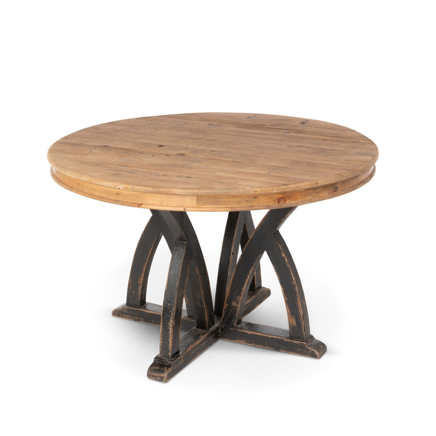 Park Hill Collection Lodge Elba Round Wood Dining Table - EFT20118