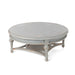 Lovecup Hand Distressed Round Wood Coffee Table L120 - 39561774792802