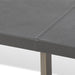 Lovecup Olive Grey Leather Top Dining Table L320 - 40316423045218