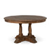 Lovecup Round Old Pine Dining Table L581 - 31039553896546