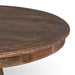 Lovecup Round Old Pine Dining Table L581 - 31039553896546