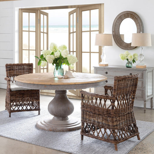 Park Hill Collection Coastal Cottage Vintage Foyer Table - EFT81939