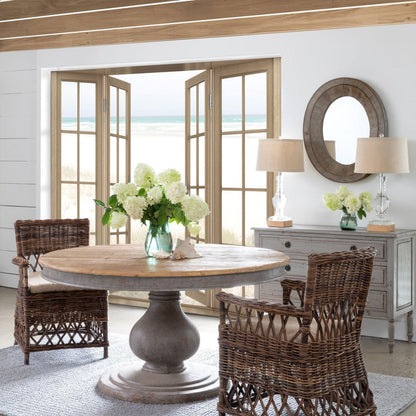 Park Hill Collection Coastal Cottage Vintage Foyer Table - EFT81939