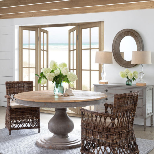 Park Hill Collection Coastal Cottage Vintage Foyer Table - EFT81939