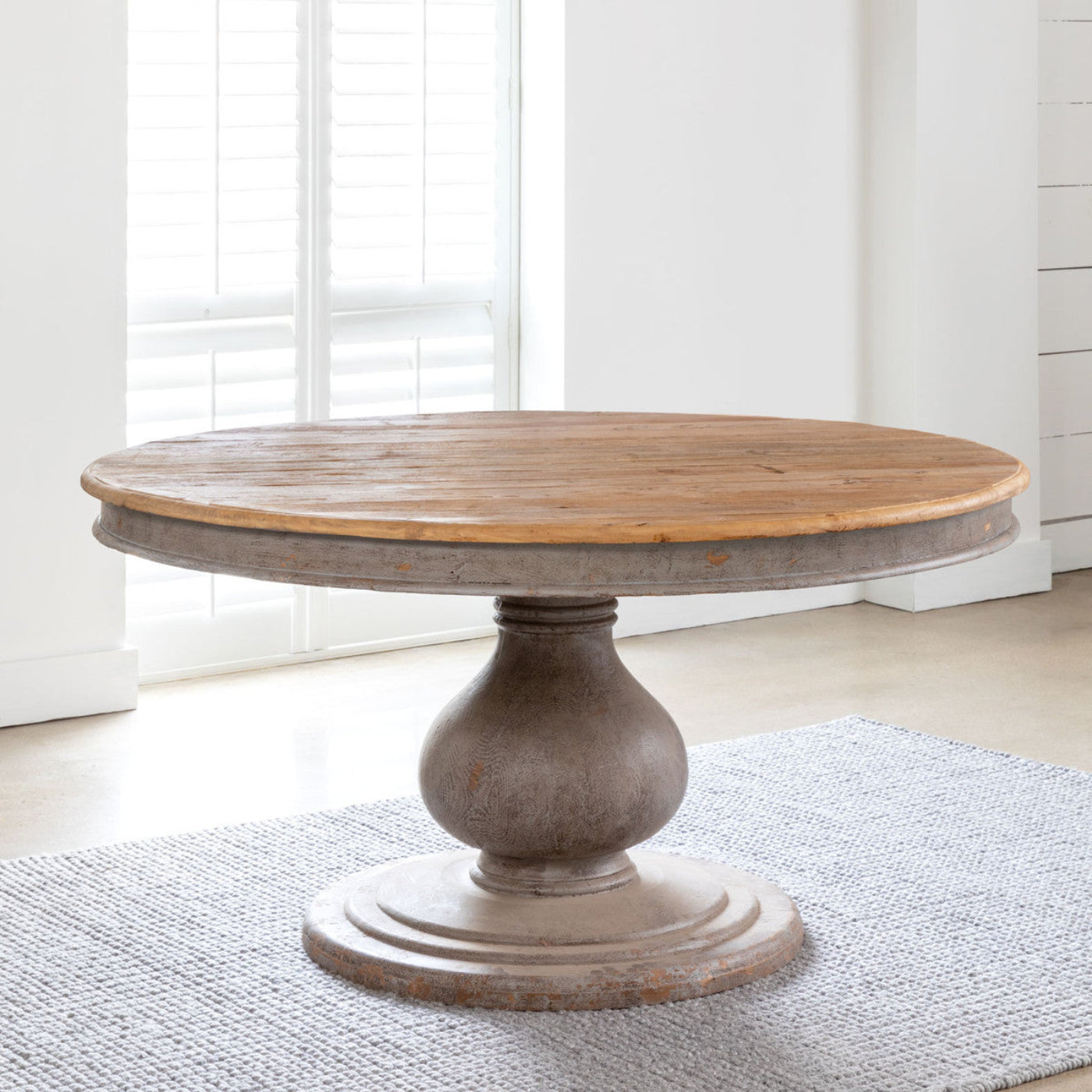 Park Hill Collection Coastal Cottage Vintage Foyer Table - EFT81939
