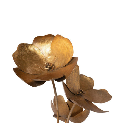 Park Hill Collection La Boheme Calytrix Metal Floral Sculpture - EGG20150