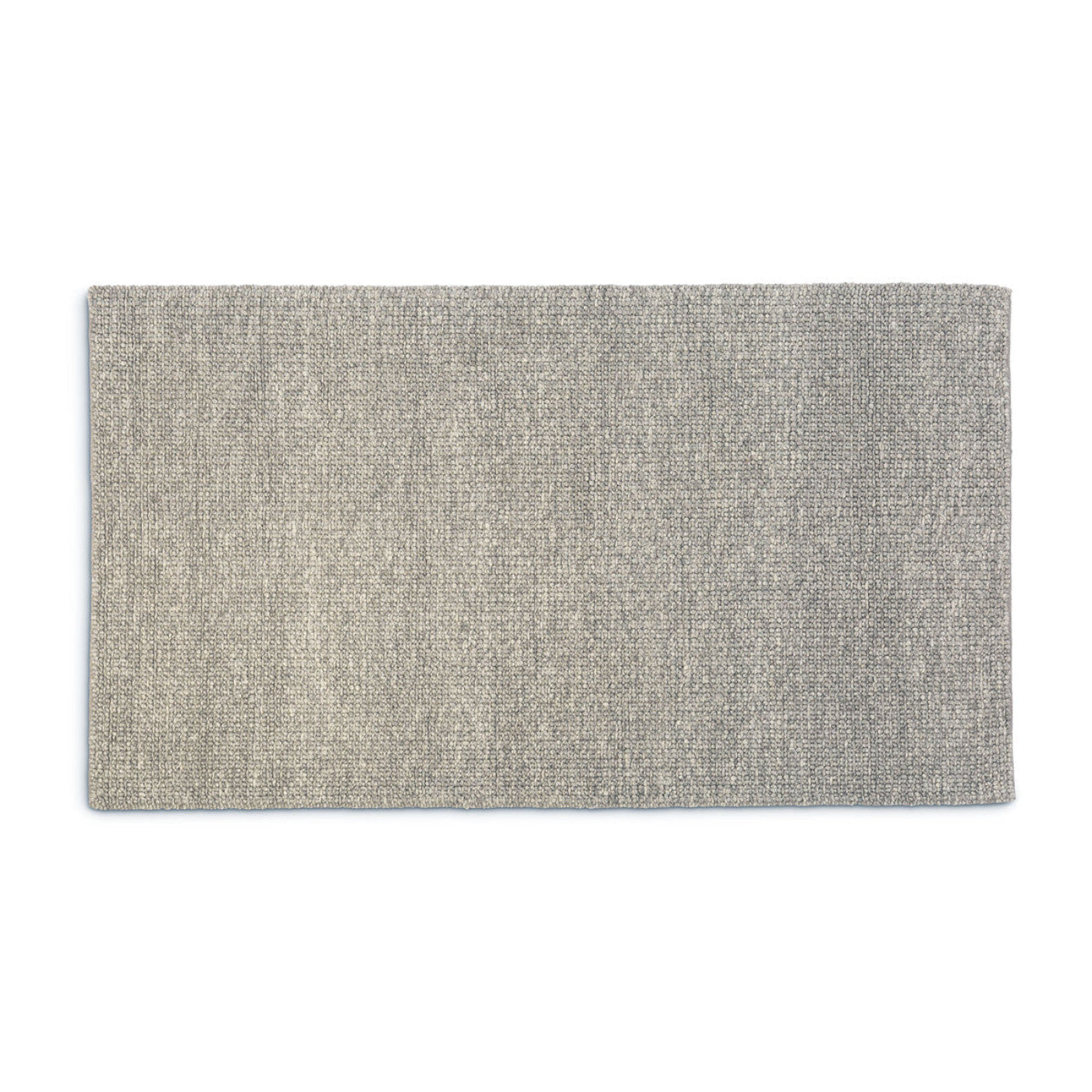 Park Hill Collection Coastal Cottage Aspen Hand Woven Natural Felted Wool Rug 9'x6', Ash - EHF00582
