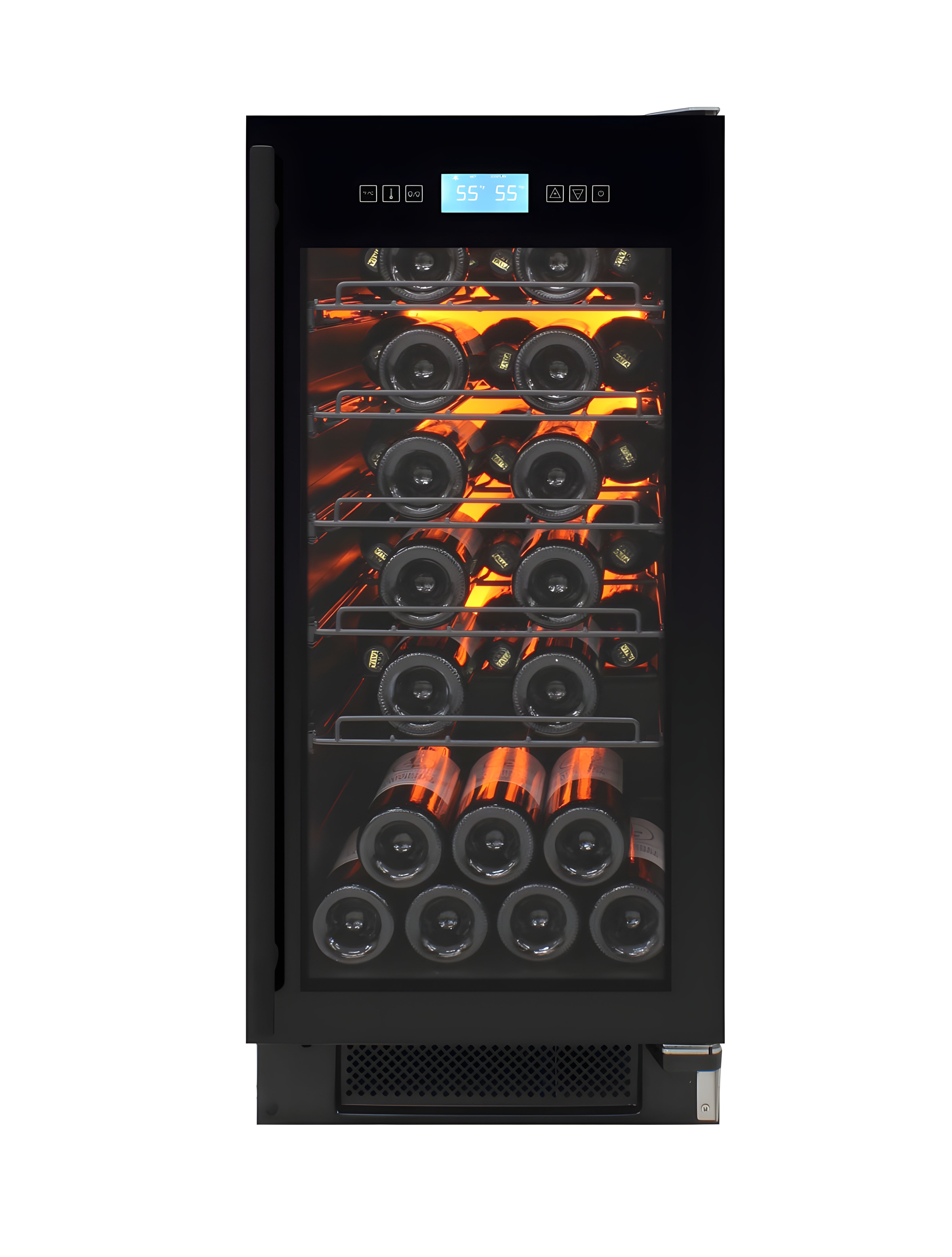 Vinotemp 32-Bottle Single-Zone Wine Cooler - EL-32COMM-B