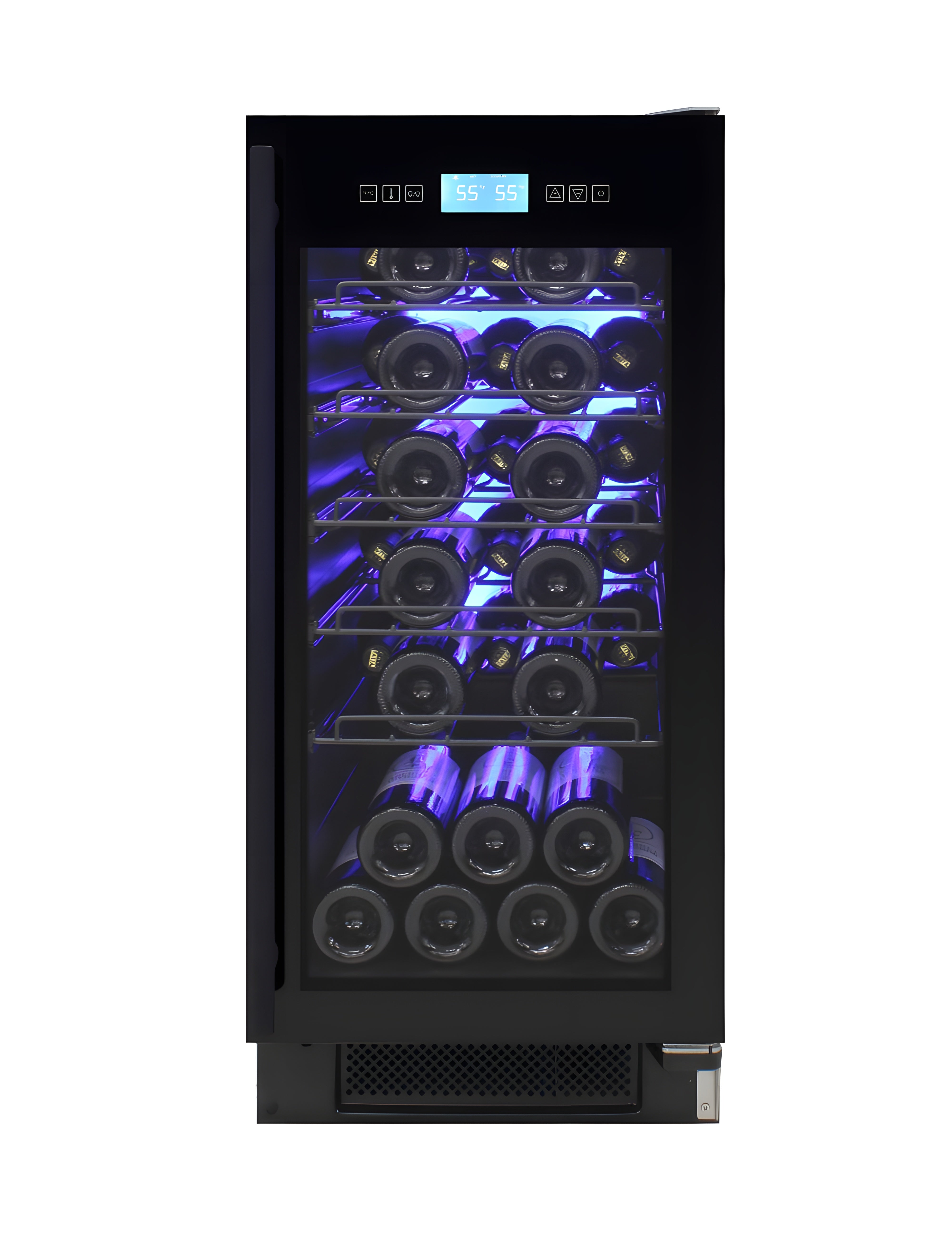 Vinotemp 32-Bottle Single-Zone Wine Cooler - EL-32COMM-B