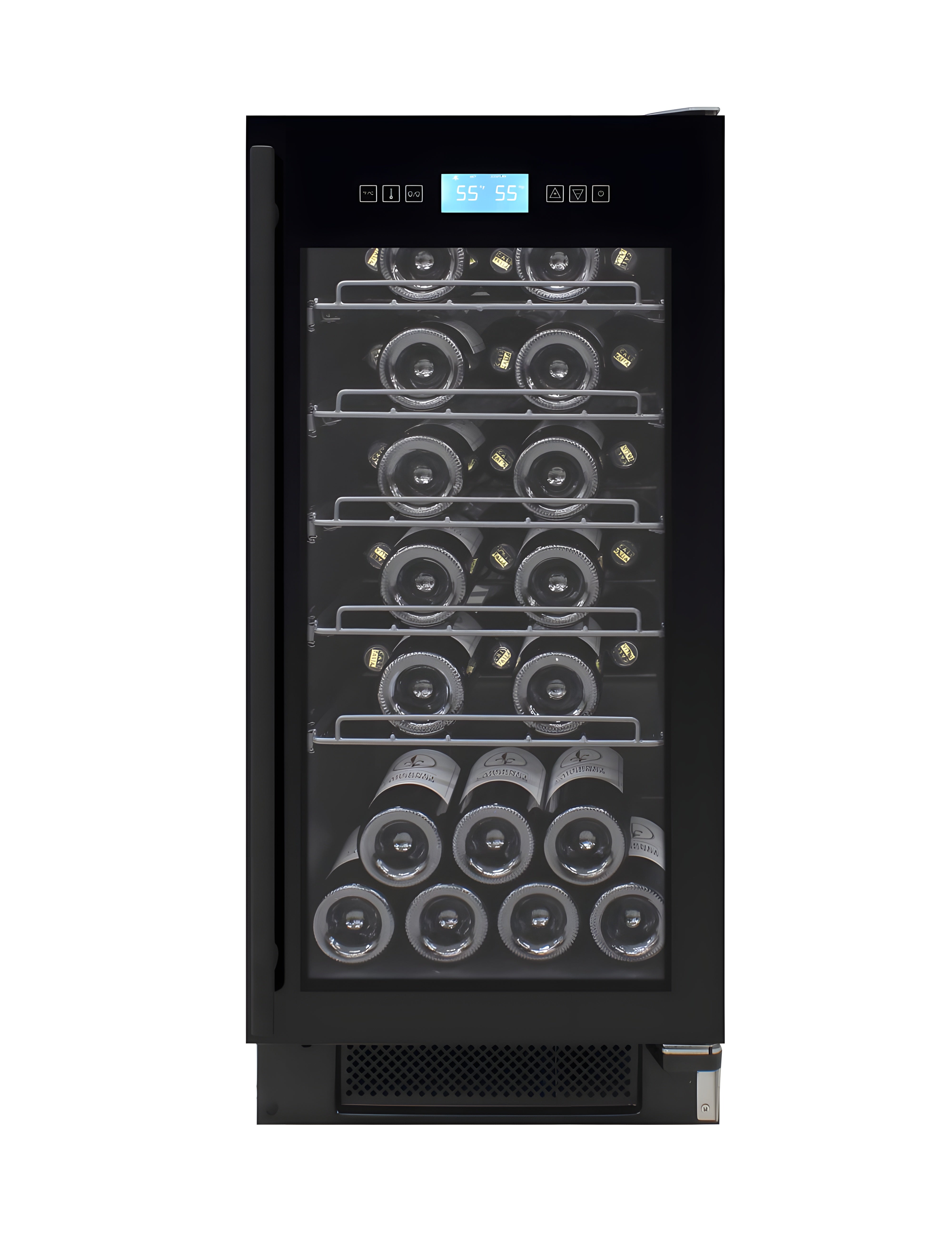 Vinotemp 32-Bottle Single-Zone Wine Cooler - EL-32COMM-B