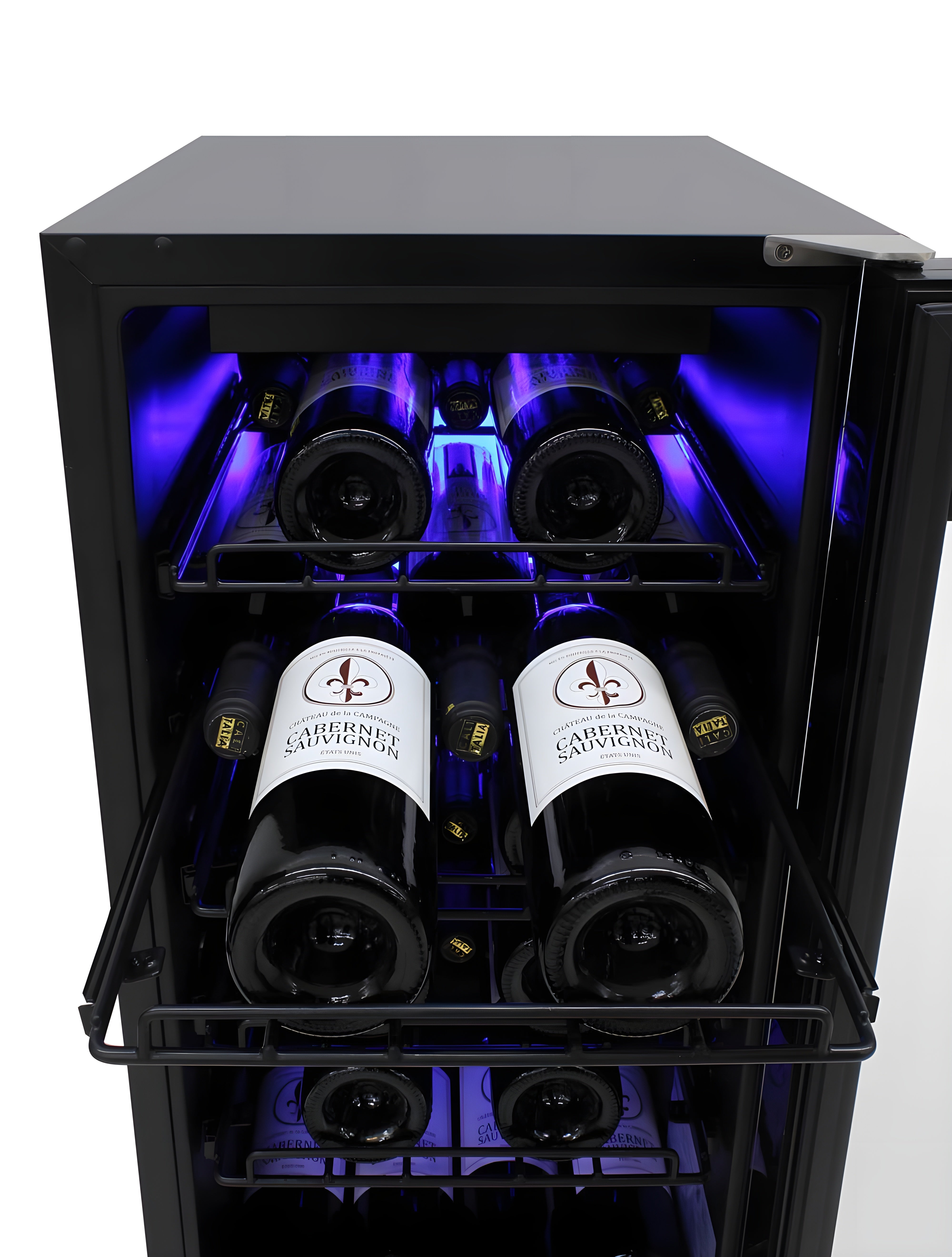 Vinotemp 32-Bottle Single-Zone Wine Cooler - EL-32COMM-B