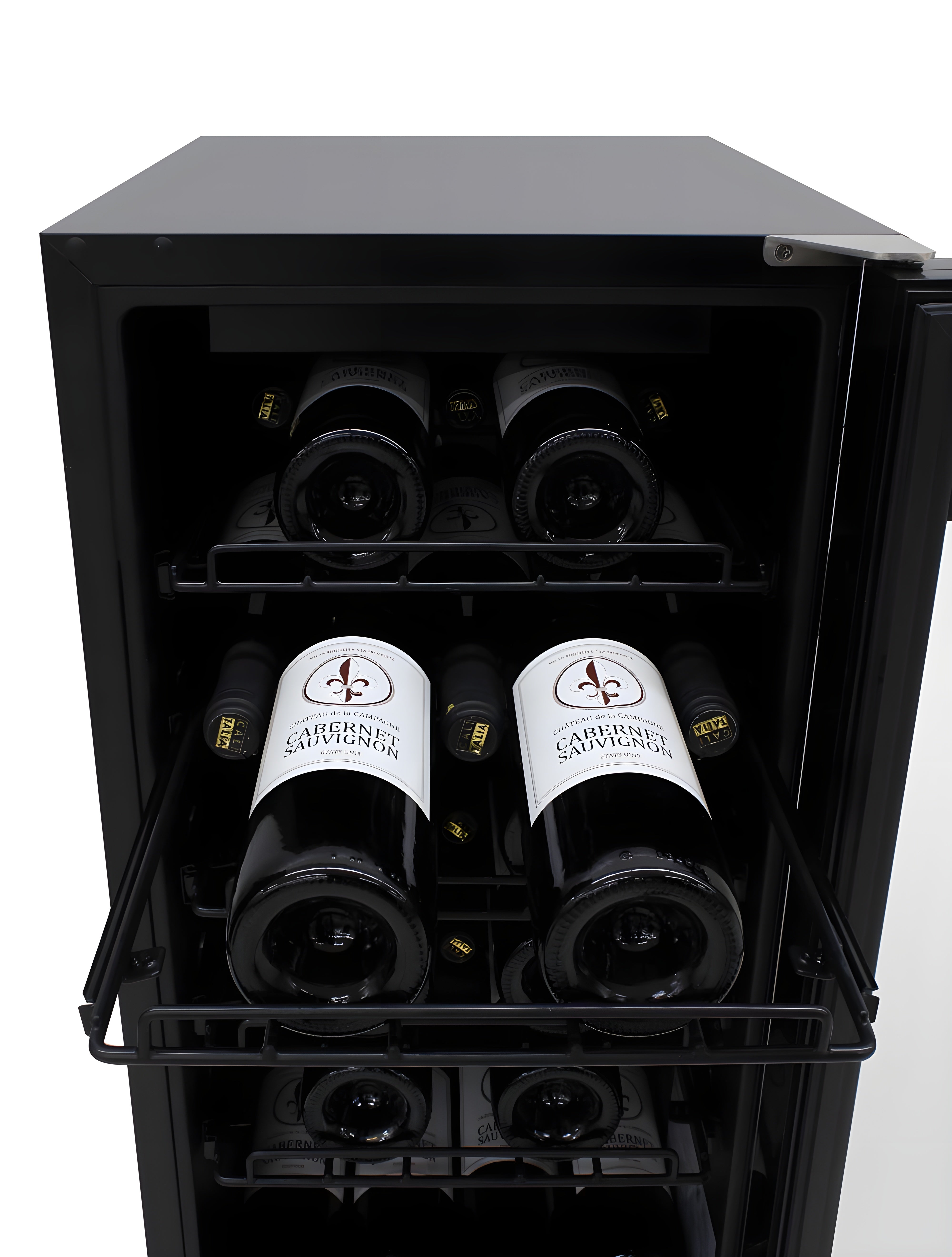 Vinotemp 32-Bottle Single-Zone Wine Cooler - EL-32COMM-B