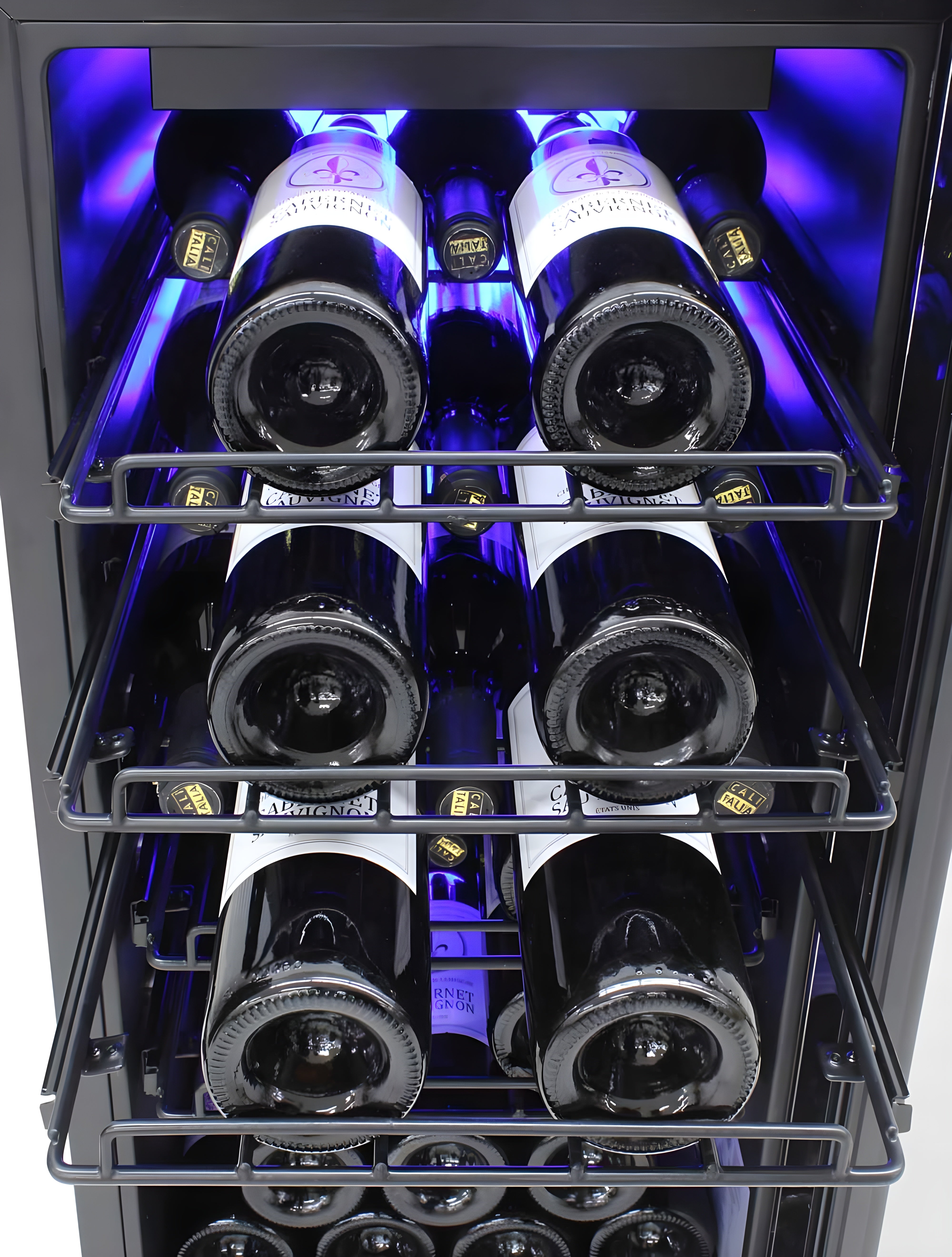 Vinotemp 32-Bottle Single-Zone Wine Cooler - EL-32COMM-B