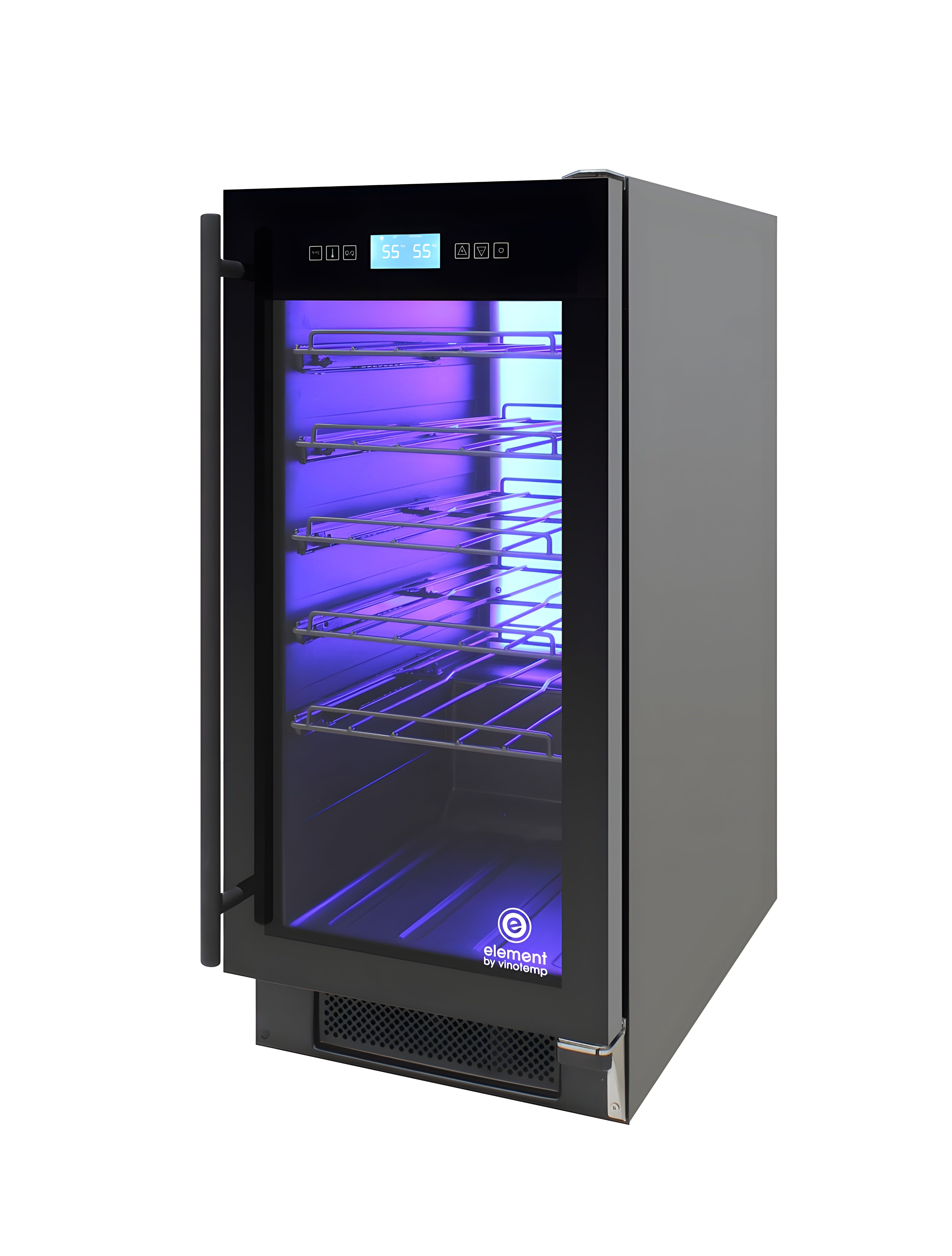 Vinotemp 32-Bottle Single-Zone Wine Cooler - EL-32COMM-B