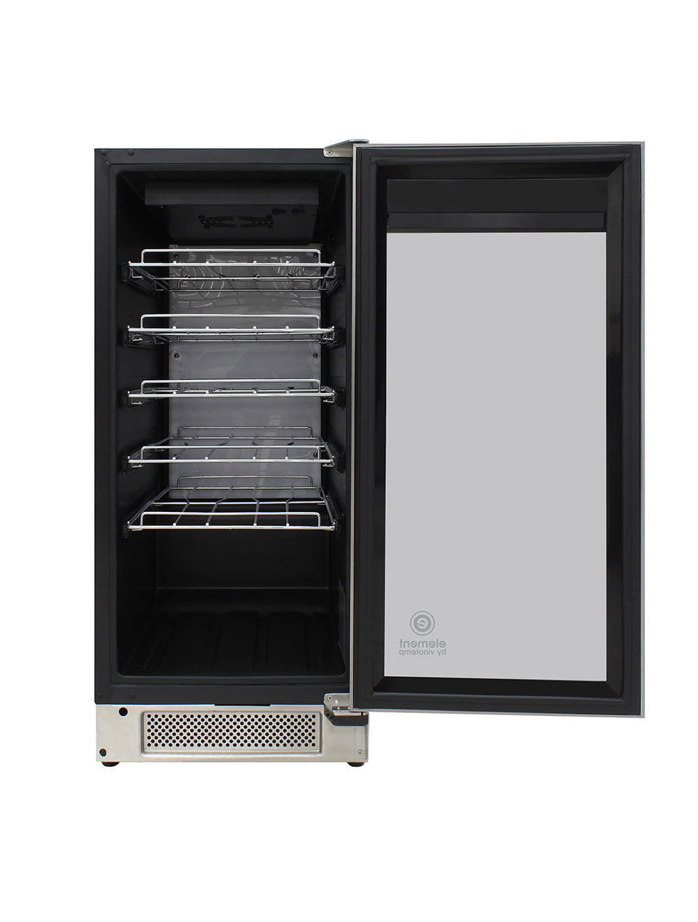 Vinotemp 32-Bottle Single-Zone Wine Cooler, Stainless - EL-32COMM-SS