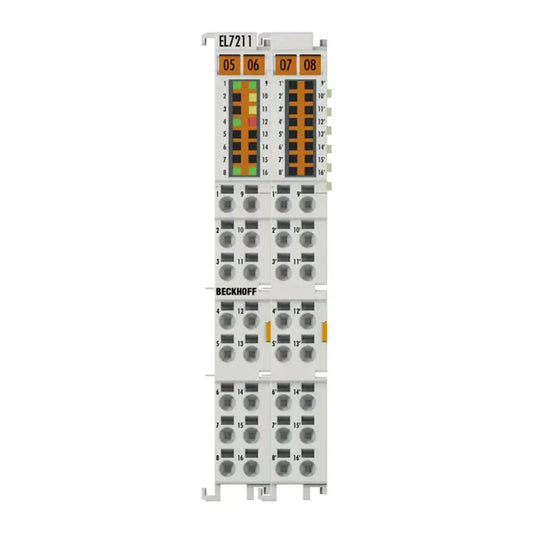BECKHOFF EtherCAT Terminal, 1-channel Motion Interface, Servomotor, 48 V DC, 4.5 A, Resolver - EL7211