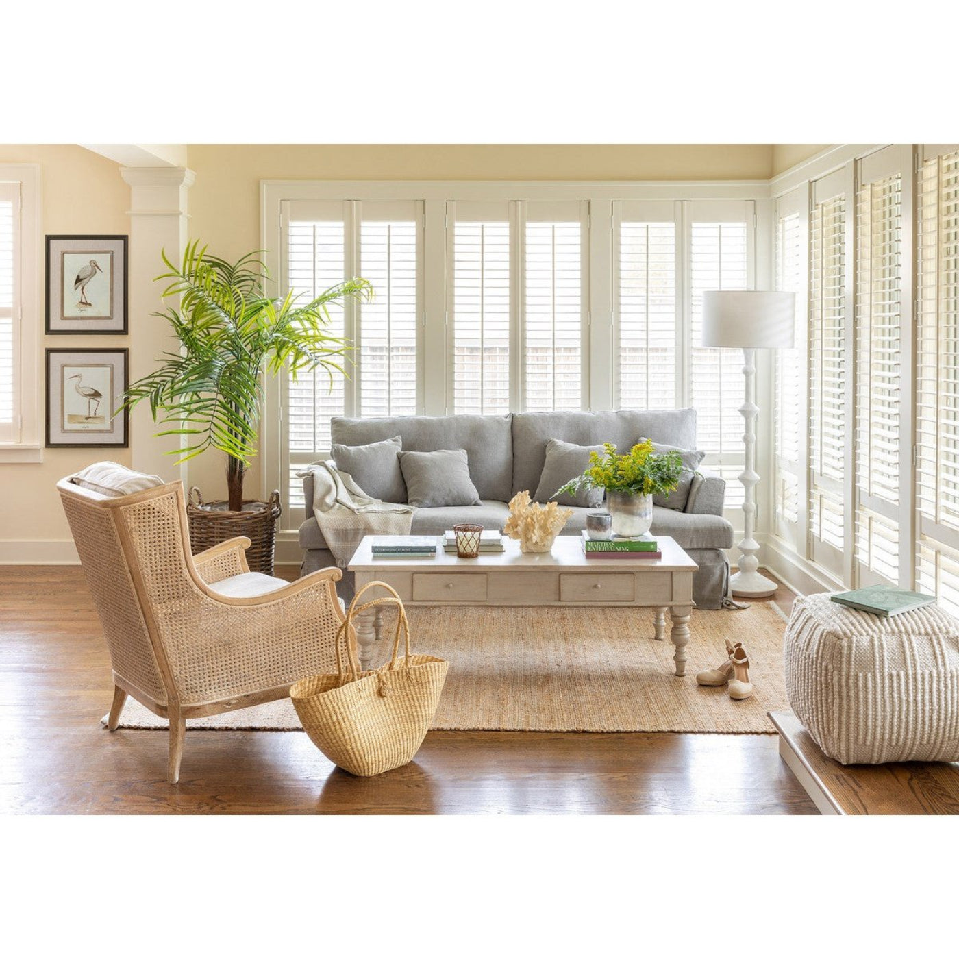 Park Hill Collection Coastal Cottage Douglas Floor Lamp - ELF26018