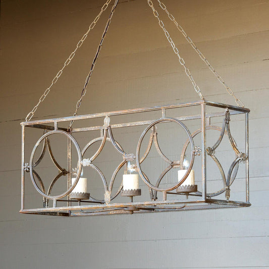 Park Hill Collection Manor Lafayette Transom Chandelier ELH80946