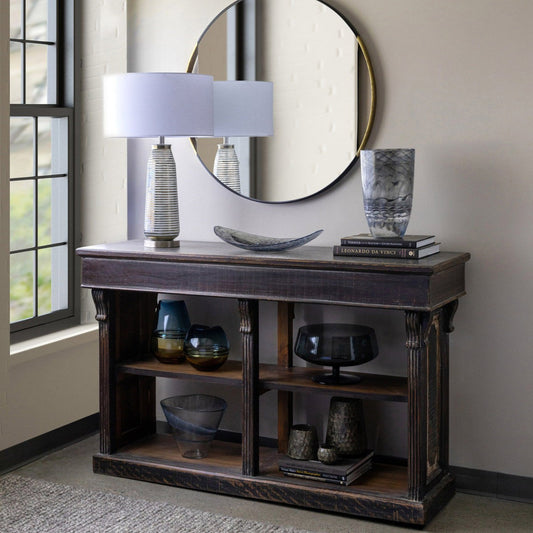 Park Hill Collection Urban Living Delany Grinded Glass Lamp - ELT10026