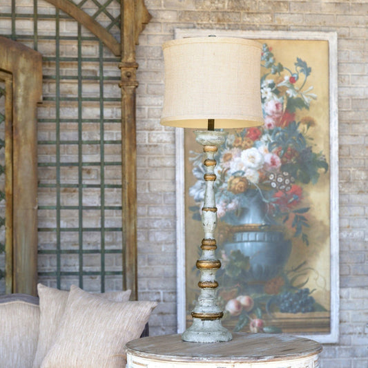 Park Hill Collection La Boheme Aged Tall Charlotte Lamp - ELT90283