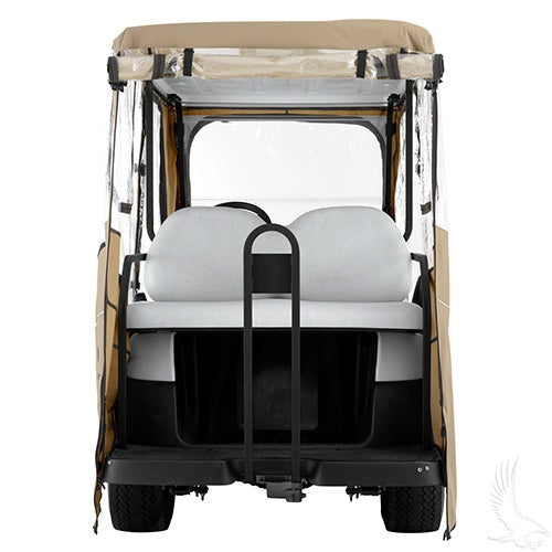 RedHawk Enclosure - Deluxe 6 Passenger - Sand - Fits Up to 126" Top - ENC-027