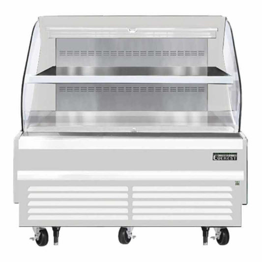 Everest Commercial 60" Horizontal Open Air Display Merchandiser - EOMH-60-W-35-T