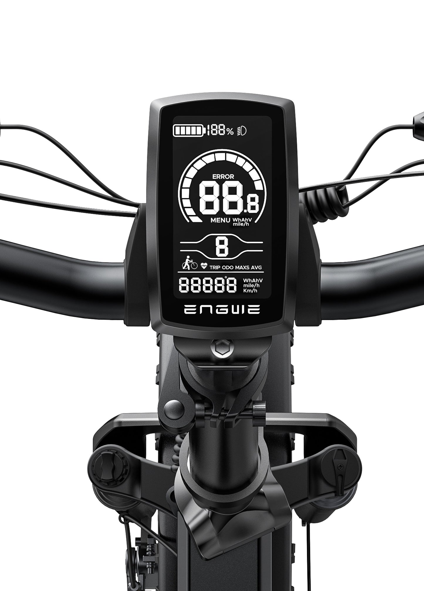 Engwe EP-2 Pro Combo With Extra Battery（16Ah） - EP2BOOSTBATTBALCK