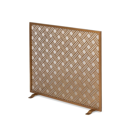 Park Hill Collection Urban Living Cross Hatch Fire Screen - ERR26052