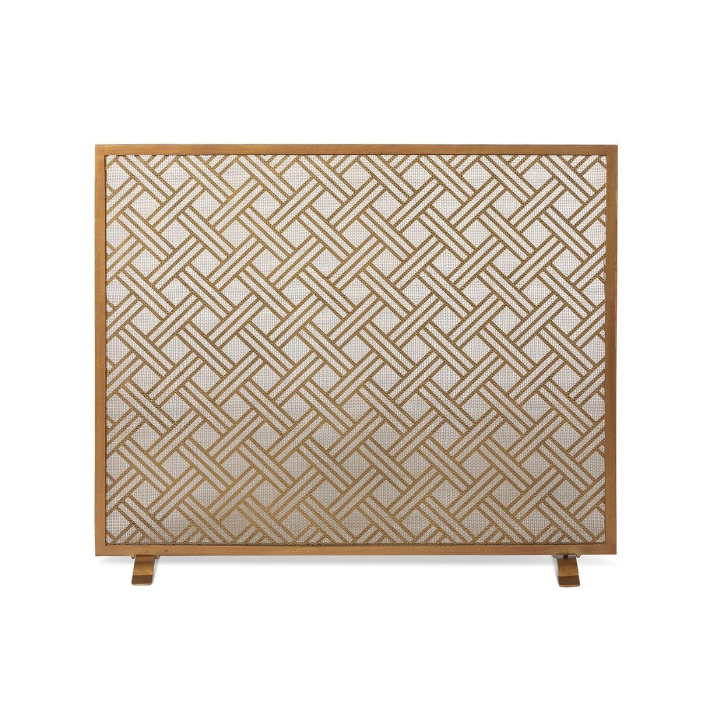 Park Hill Collection Urban Living Cross Hatch Fire Screen - ERR26052