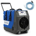 Costway Commercial Dehumidifier 180 Pints 341 CFM Basement/Crawl Space Pump And Drain Hose Blue New - ES10196US-BL