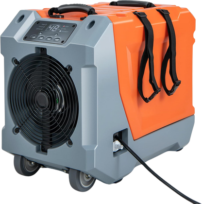 Costway Dehumidifier Commercial 180 Pints 210 CFM Basement/Crawl Space Pump And Drain Hose Orange New - ES10327US-OR