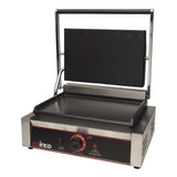 Winco ESG-1 Sandwich Grill with Single 14" Flat Plate, 120V - ESG-1
