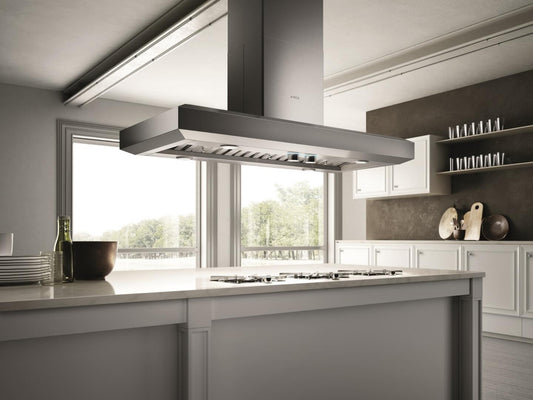 Elica - VAVANO ISLAND - Elica Pro - 42" W x 24" D x 5" H, Stainless - Island Hoods - EVI642S1