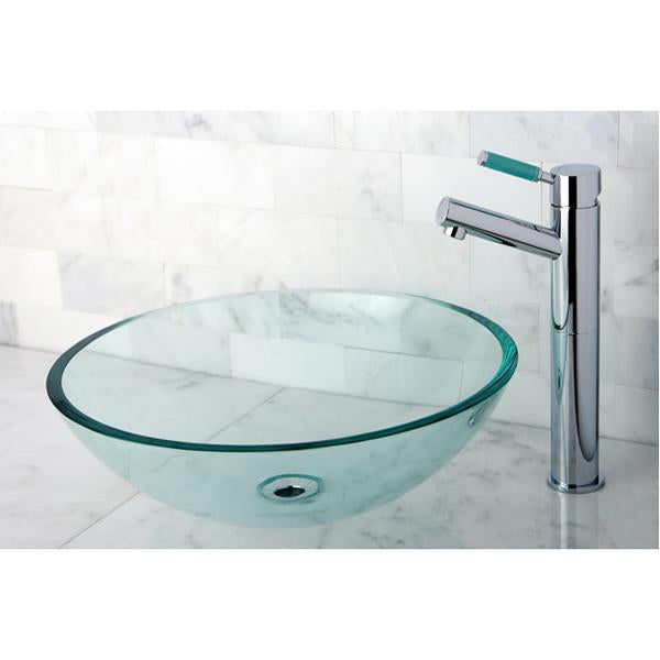 Kingston Brass FS8411DGL Green Eden Single Handle Vessel Sink Faucet