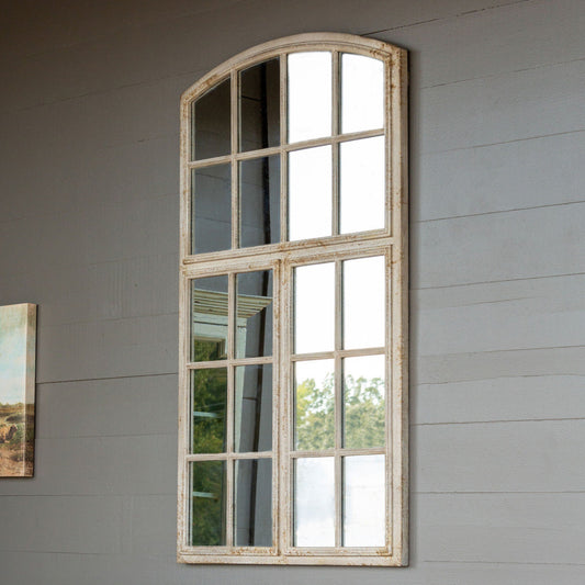Park Hill Collection La Boheme Industrial Metal Pane Mirror - EWI01078