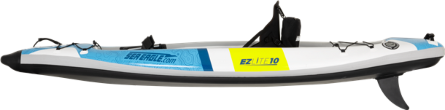 Sea Eagle EZLITE10K_PC 10' EZLite10 Inflatable Kayak Pro Carbon Package New - EZLITE10K_PC