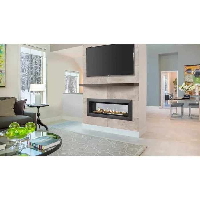 Majestic Echelon II See-Thru Direct Vent Gas Fireplace with IntelliFire Touch Ignition System - ECHEL36STIN-C