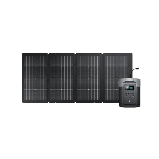Aurora Generators DELTA 2 Max + 1*220W Solar Panel - PowerGen USA - EFDELTA2Max-US-220