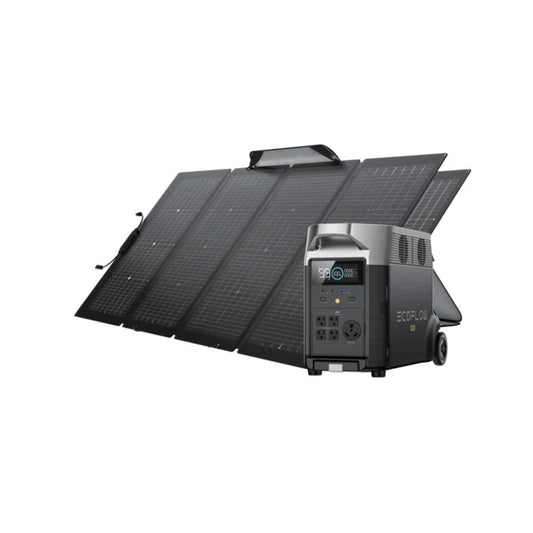 Aurora Generators EcoFlow DELTA Pro + 2*400W Solar Panel - PowerGen USA - DELTAPro-400W2-US