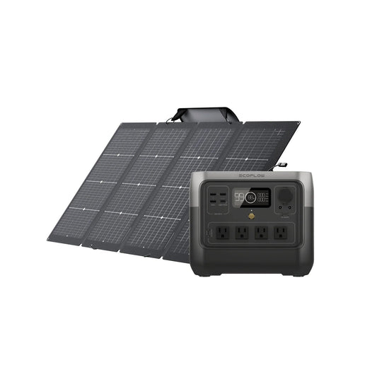 Aurora Generators   Portable Solar Panel - PowerGen USA - RIVER2PRO-220-1-US