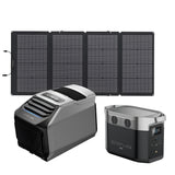 EcoFlow WAVE 2 Portable AC + DELTA Max 2000 + 220W Portable Solar Panel