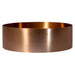 Eden Bath 15" Round Stainless Steel Bathroom Vessel Sink with Drain in Rose Gold - EB_SS001RG