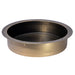 Eden Bath 15" Round Stainless Steel Undermount Bathroom Sink with Drain in Antique Gold - EB_SS050AT